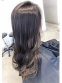 グレージュ hair make addict 町田 有理佳