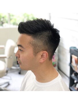 ヘアー アレス(hair ales) 【FADE スタイル】ソフトフェード