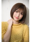【orange cracker】美髪効果up！Natural Bob！