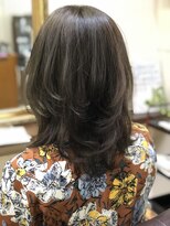 ファシオ ヘア デザイン(faccio hair design) ソフトウルフ×ハイライトアッシュ
