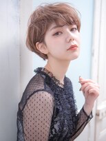 オルソーヘアー(orso hair) orsohair x ピンクベージュショート