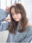 〈〈二子玉川/Uri〉〉　揺らぎ×30代セミロング