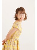 ボブあみ込みアレンジ
