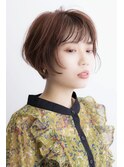 【HANABUSA　川東拓夢】秋色ショートボブ☆