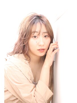 ブルー(BLUE) 【Blue☆】#ミルクティーベージュ#ボブ