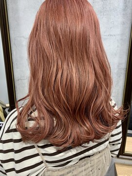 ラフトーキョウセカンド(RAF TOKYO 2nd) 【RAF TOKYO 2nd Rina 】コーラルピンク×ダブルカラー