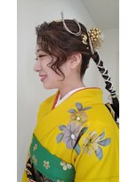 フリーランスシェアサロン ハウオリ(FREELANCE SHARESALON hau'oli)&nbsp;【HAZUKI STYLE】成人式、卒業式セット☆