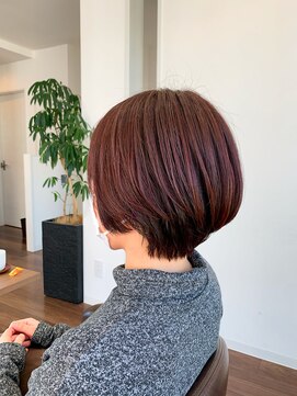 ノーブル(Noble) アイロンなしでも扱いやすい！すっきりくびれショート