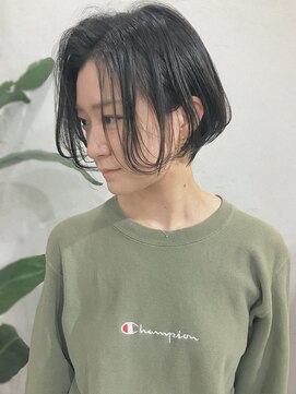 アリウス(ALIUS by posh) 【ALIUS 池袋 小川】丸みショート×おさまる襟足