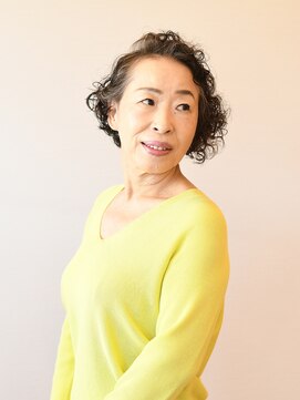 えがお美容室 【えがお美容室】40代50代にオススメ☆ウェーブショートボブ