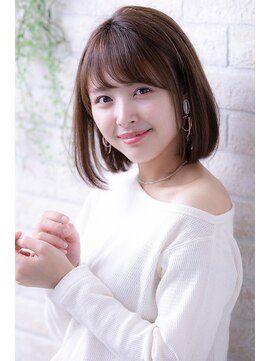 ヘアーアートシフォン 池袋西口店(Hair art chiffon) イヤリングカラーカーキベージュラベージュショコラブラウン