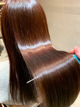 スリーバイキープ 尾山台(THREE by KEEP) ツヤ髪/髪質改善トリートメント/髪質改善/テラヘルツ/縮毛矯正