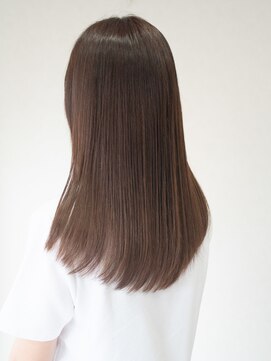 リアン(LIEN) セミロング×ベージュ