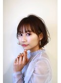 ナチュラルショートボブ