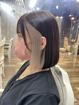 カシュカシュ(cache cache) インナーミルクティーカラー☆