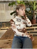 あごライン甘めナチュラルボブ