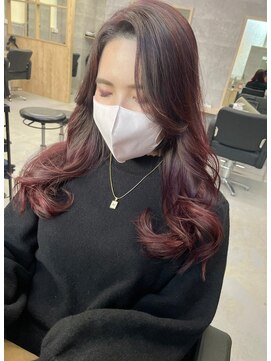 ランド 千葉(land) ふんわりカール/小顔ミディ[ヘッドスパ/髪質改善/白髪染め/千葉]