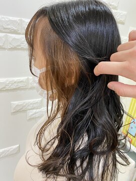 エス ハート オブ ヘアー 名東店(Heart of HAIR) 【ES佐藤】spring styleベージュインナーカラー