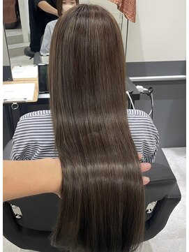 シエラ 南船場(CIERA.) 髪質改善×ナチュラルハイライト フレンチカジュアル