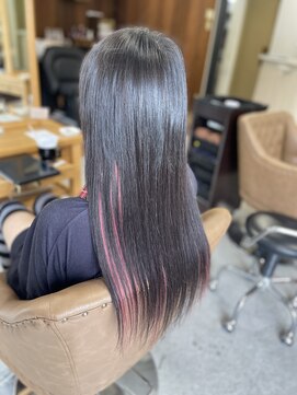 フツーロ 栄(FUTURO) プルエクステ エクステ インナーカラー