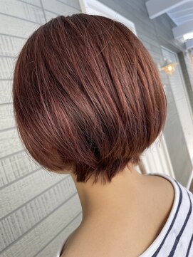 ルート(root) ベリーラテ ショートボブ