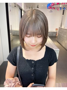 ゲーム 原宿店(GAME) ダブルカラーグレージュカラーケアブリーチ韓国ハイトーン