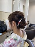 新規お得クーポンあり【見附 今町】浴衣ヘアスタイル
