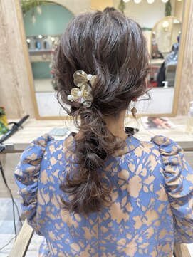 ピクチャー(PICTURE) ゆるめ編みおろしアレンジ★