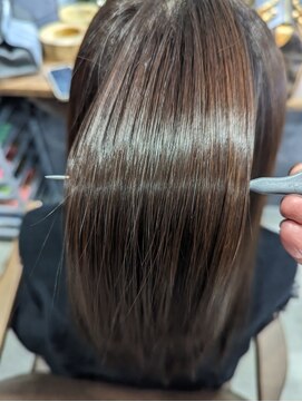 ロム 修正カラー/レイヤーロング/アースカラー/30代40代