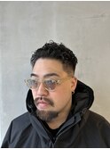 宮城リョータ風フェードパーマH