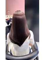 ザシェノンアオヤマ(THE CHAINON AOYAMA) 髪質改善カラー ラベンダーグレージュ ケラチントリートメント