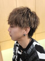 ニアウ 伊勢崎連取店(Niau)&nbsp;マッシュウルフショートソフトツイストスパイラルパーマ