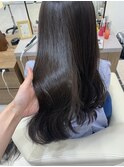 暗髪 ×  ロング