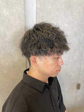 ジールサロン つくば本店 巻きパーマ×マッシュ/10代20代30代