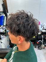 ラグズ 茅ヶ崎(LAGUZ)&nbsp;【湘南艶男】メンズカット+ツイストスパイラルパーマ+TR