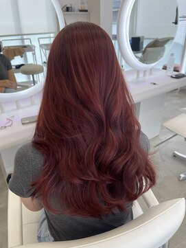 アイシー 表参道(ICY) 表参道暖色カラーはお任せください!レッドベージュピンク