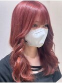 【Rina】初ブリーチコットンピンク