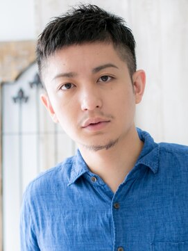 モッズヘアメン 名護大東店(mod's hair men) 20代30代黒髪ビジカジ大人フェードスタイルk名護大東