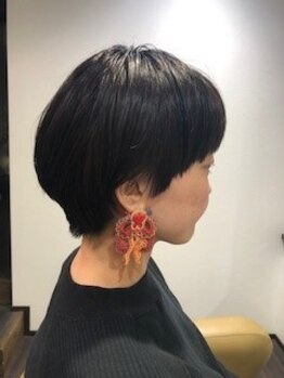 グリーンヘアー(Green Hair)の写真/1人ひとりの輪郭に合ったフォルムで小顔効果を出して行きます。計算されたカットで伸びても扱いやすい◎