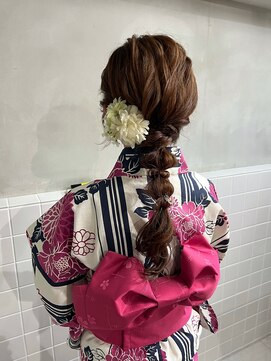 ロエム(Loem) 【RINA】浴衣ヘアアレンジ