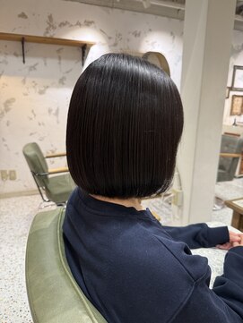 サンバイセライロ 千葉(SAN. by celilo) ボブ × ケラコラトリートメント【千葉優希】