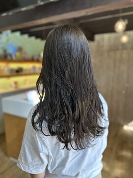 スカイ(SKY) 透明感カラー/髪質改善/縮毛矯正/レイヤーカット/ダブルカラー