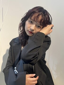 シロ 船橋(白silo) ミディアム/パーマ/カラー/ボルドー