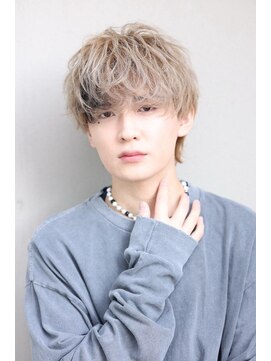 リップス 池袋(LIPPS) スパイラルパーママッシュショートマッシュウルフ