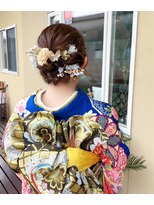 エリカ(hair salon elica) 成人式ヘアアレンジ