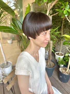 ダブル(W) 【hair salon W】マッシュショート