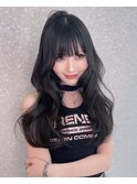 くすみベージュ×姫カットレイヤー×韓国風巻き【ayana】