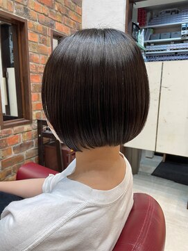 オレンジポップ 検見川浜南口店(ORANGE POP) [佐々木一幸]絶壁解消/骨格補正　美シルエットショートボブ