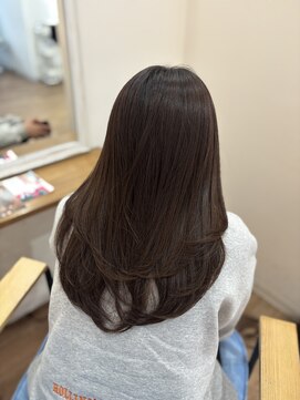 フェニーチェ オン ザ ビーチ(FENICE on the beach) レイヤーカット#髪質改善#髪質改善カラー#前髪#韓国