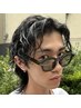 【中村限定20％オフ】メンズカット＋デザインケアパーマ　￥14080